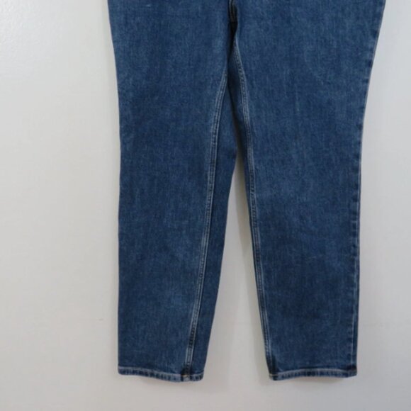 Everlane Size 31 The Curvy Cheeky Straight Leg Jeans in Dark Wash High Rise NEW - Picture 4 of 5
